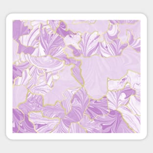 Marbled Kintsugi Dusky Rose Sticker